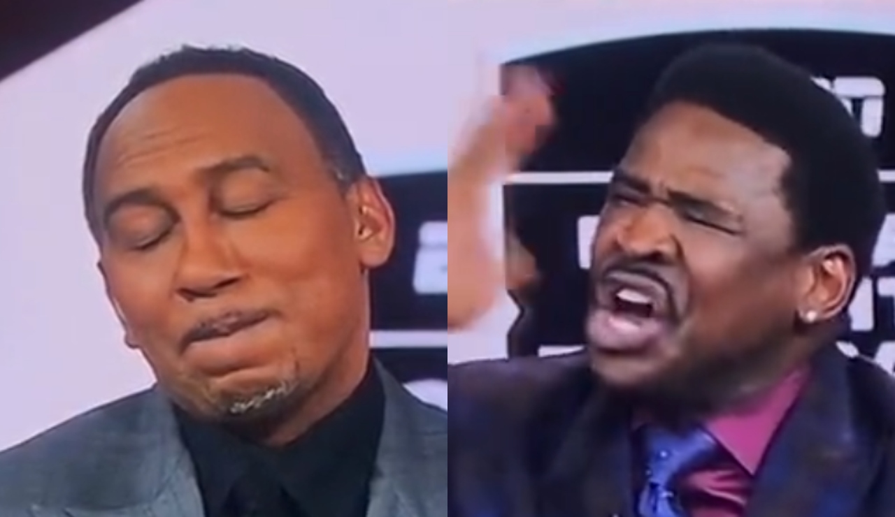 VIDEO: Michael Irvin Sounds Like a Maniac Randomly Yelling About