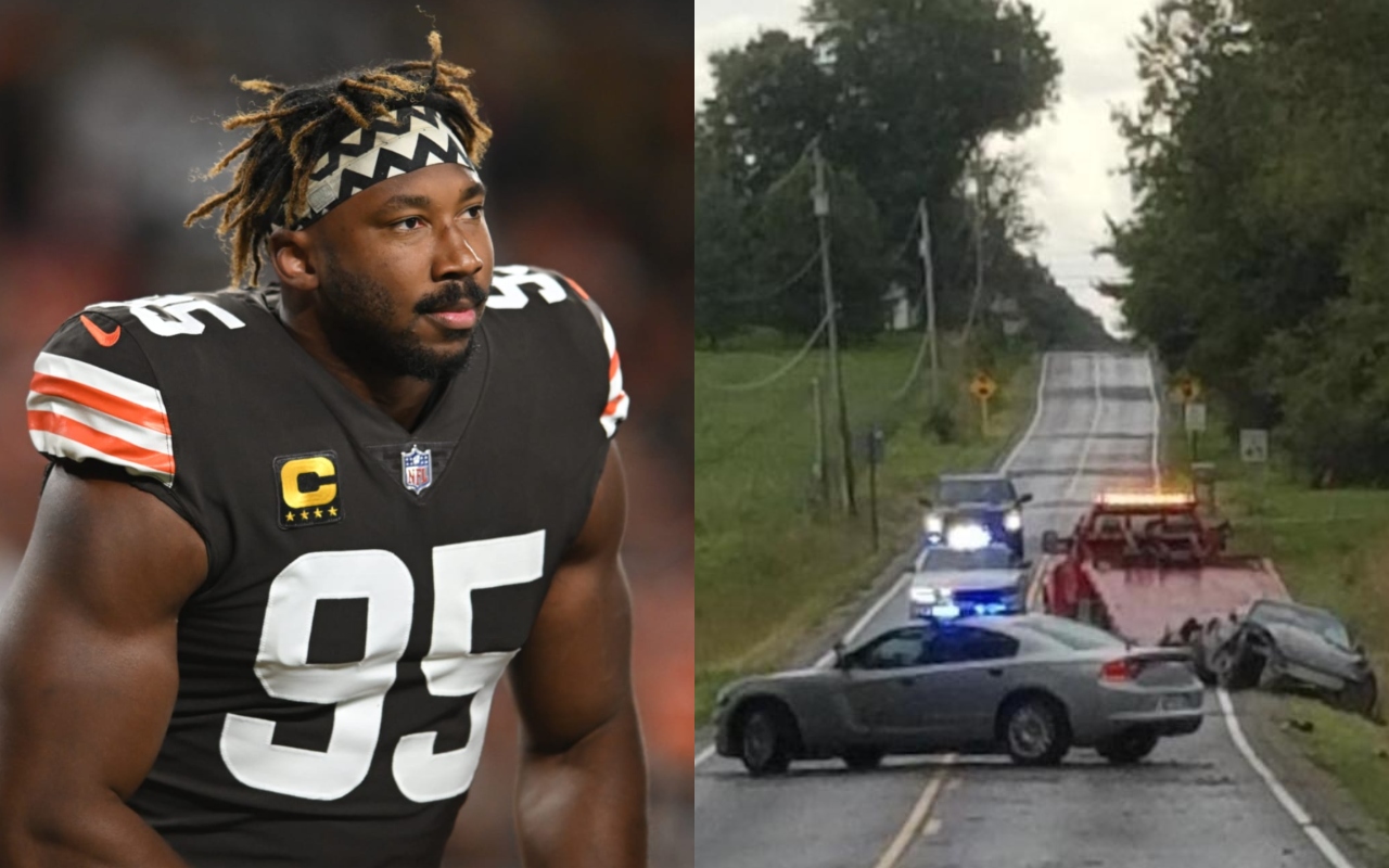 911 Caller Said Female Passenger In Myles Garrett Crash Complained