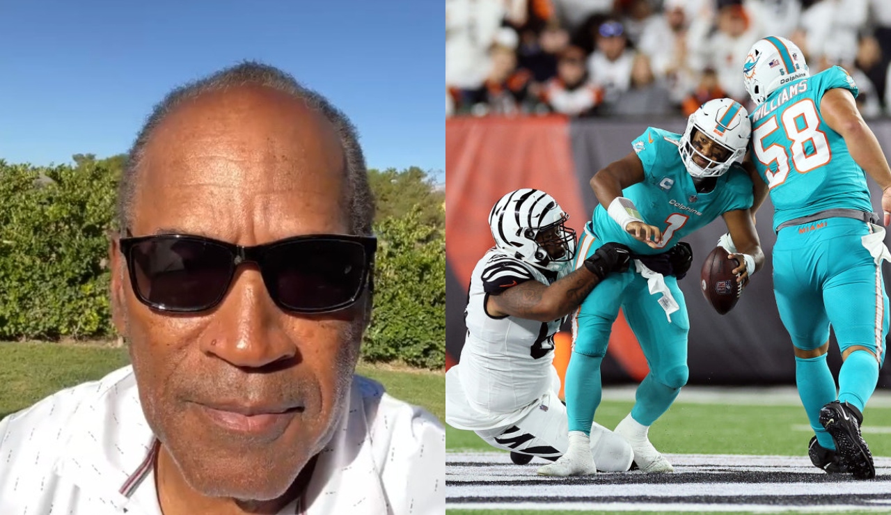 O.J. Simpson Questions Why Tua Tagovailoa Got On Plane Ride After