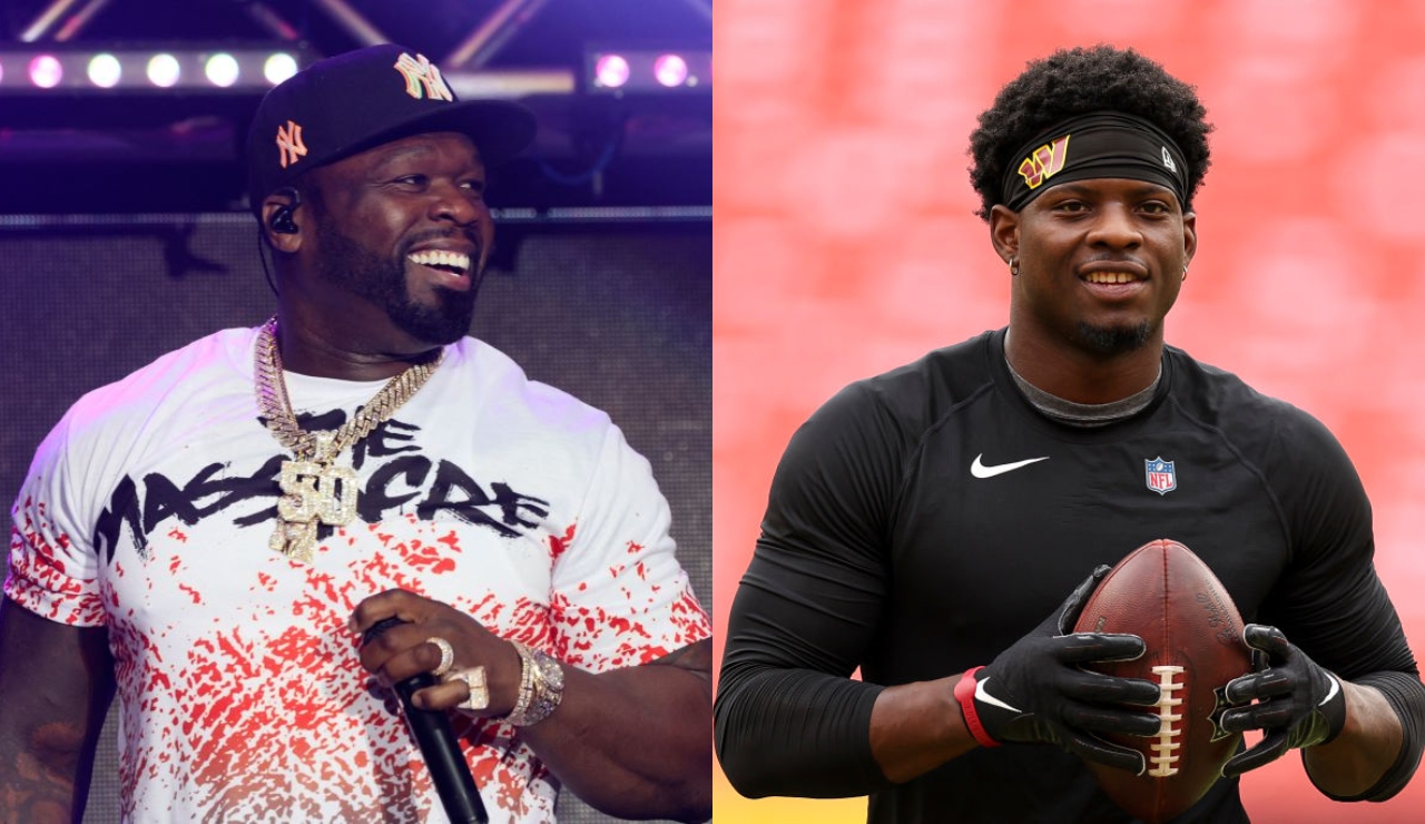 Robinson runs out to 50 Cent's 'Many Men' before NFL debut