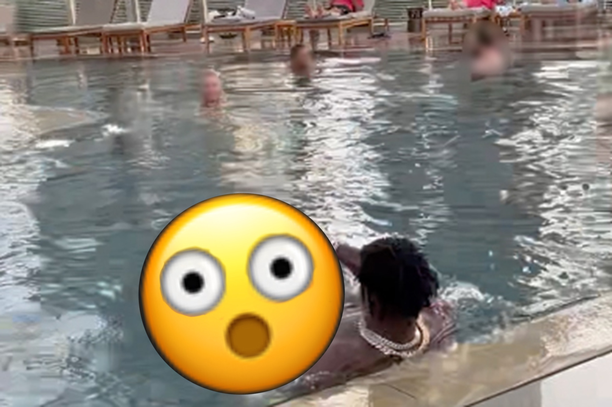 Antonio Brown Exposes Himself At Hotel Pool, Could Face Jail Time (VIDEO)