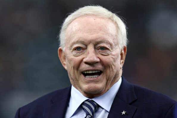 Jerry Jones Dresses As Blind Ref For Halloween