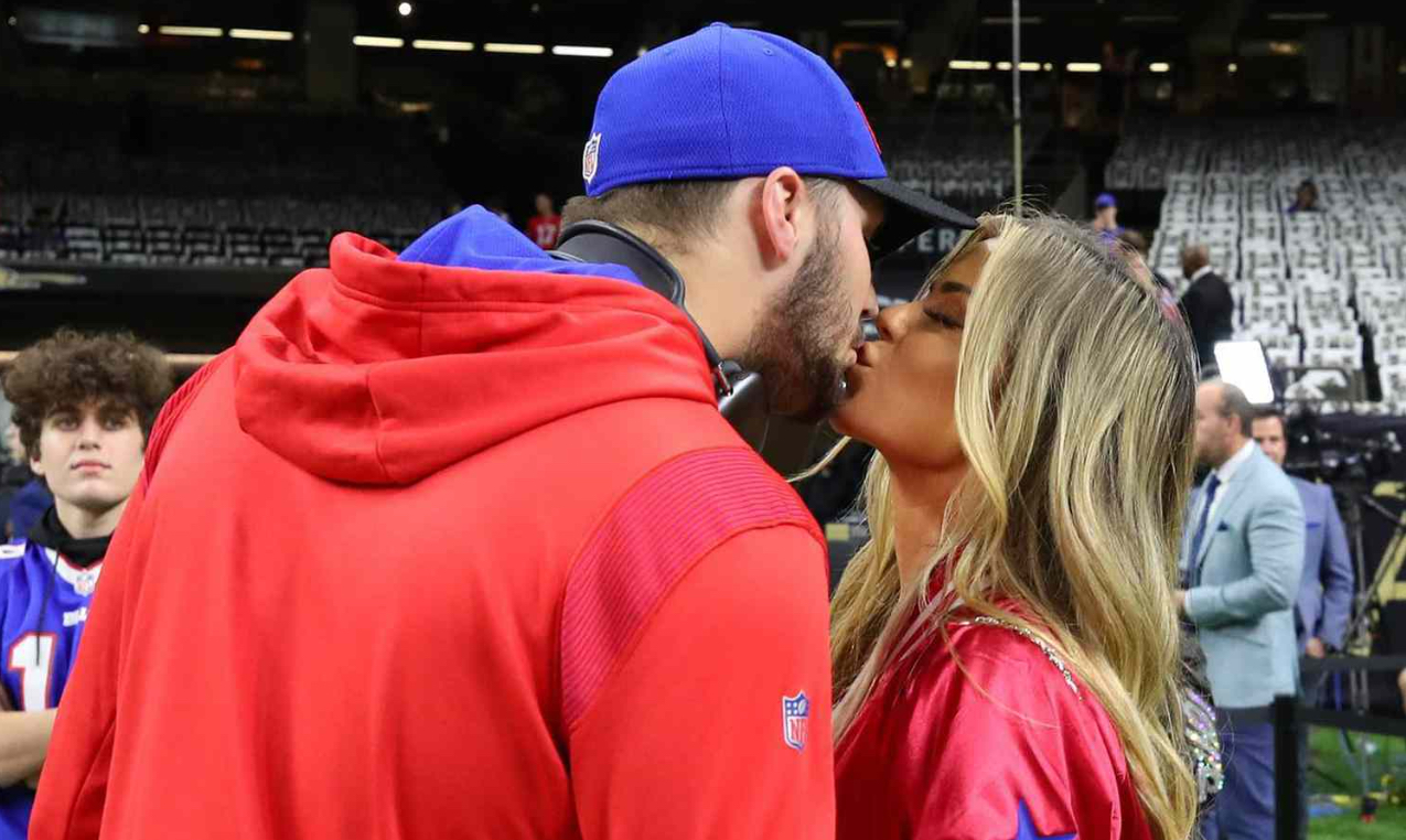 Inside Josh Allen's relationship with girlfriend Brittany Williams, who  cheers him on in custom Buffalo Bills outfit