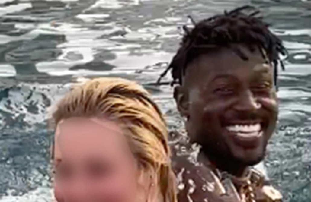 Antonio Brown Exposes Himself to Woman in Pool in Dubai; AB Says