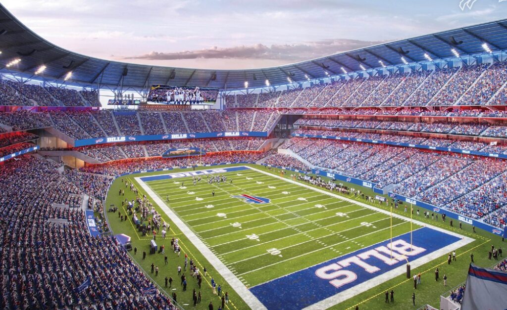 Buffalo Bills New Stadium Renderings Took Shot At Jets (PICS)