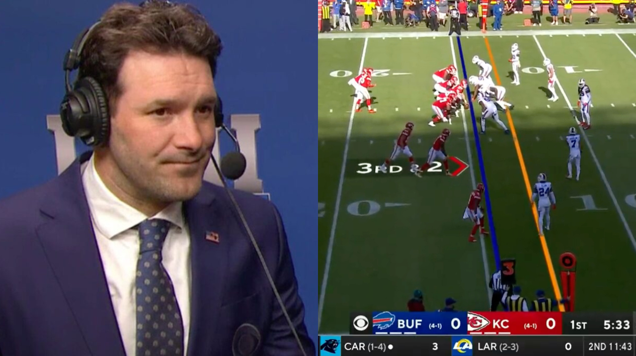 Tony Romo predicted Chiefs-Bills final score in first quarter