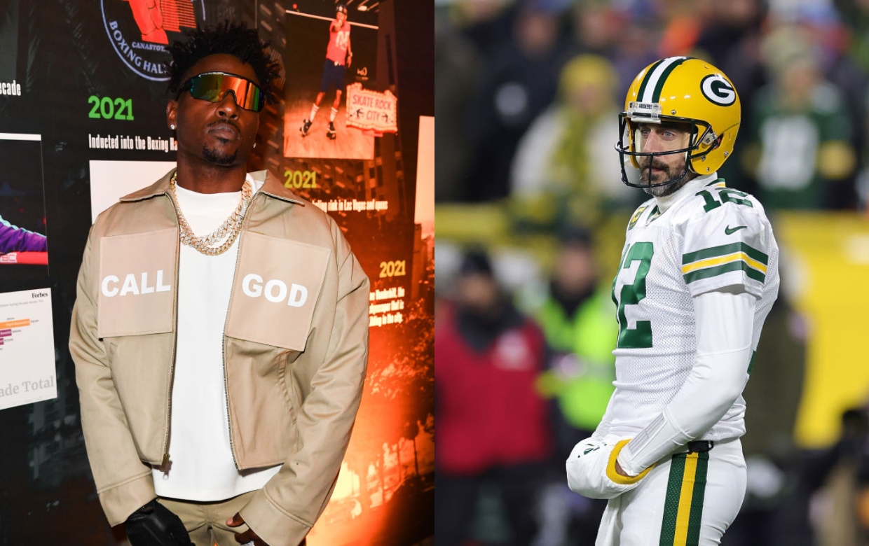 Antonio Brown Fires Shots at Aaron Rodgers After TNF Loss