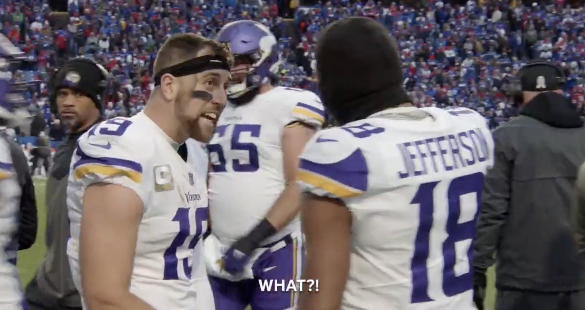 Mic'd Up Video Shows Vikings' Reaction To Justin Jefferson's Catch