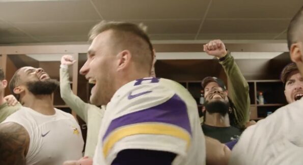 Kirk Cousins Leads "You Like That Chant" After Win Vs. Washington