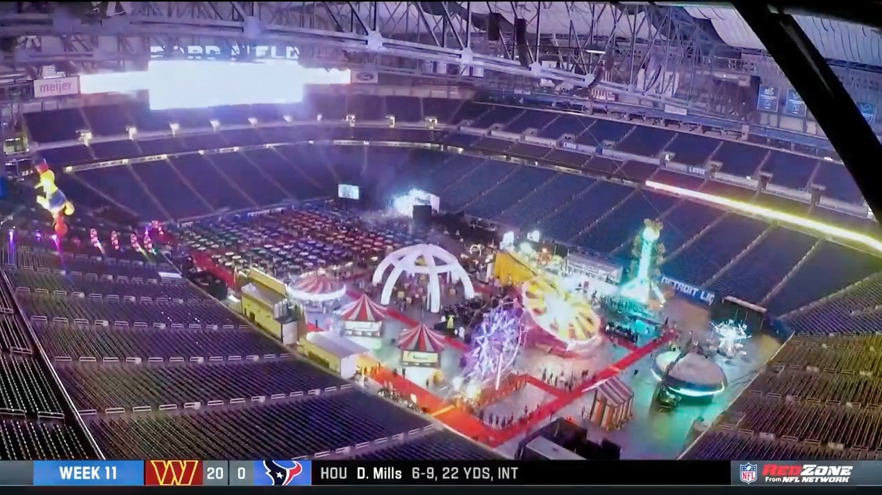 What's at the Lions' Ford Field before Bills-Browns? A carnival