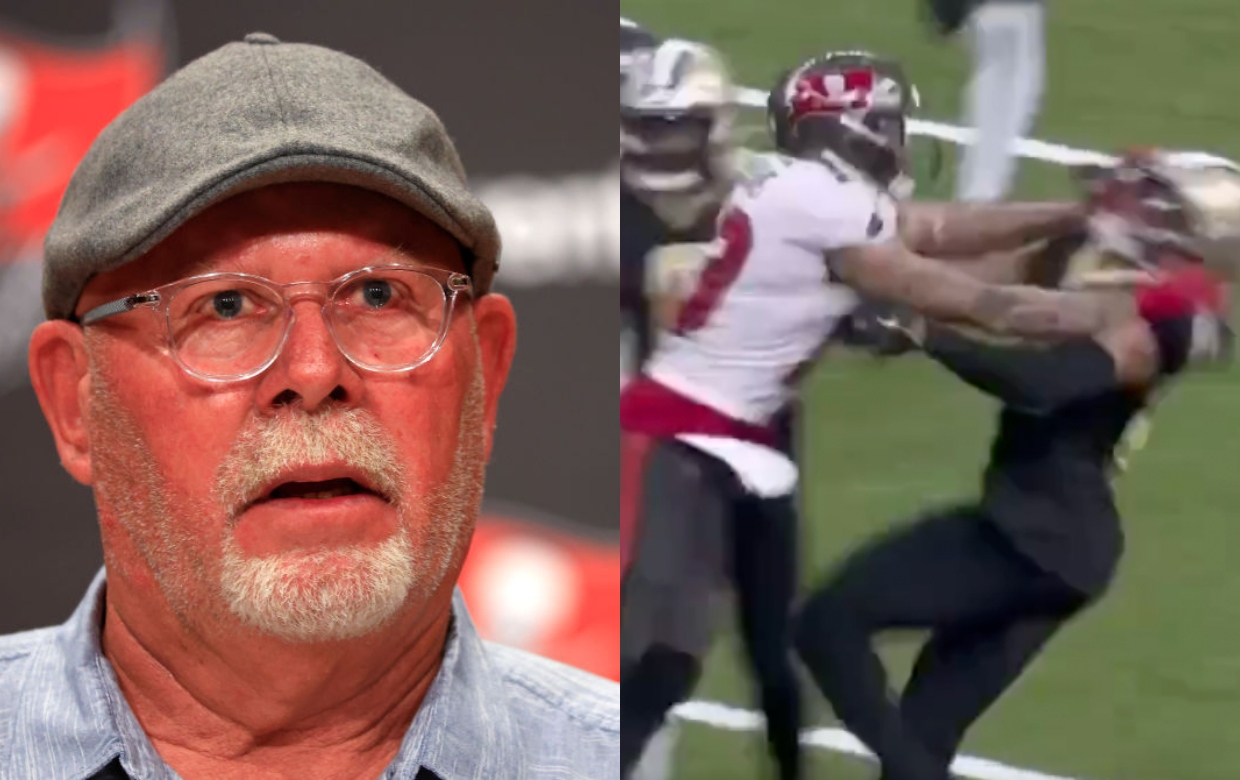 Mike Evans Shoves Marshon Lattimore Leading to HUGE Fight, Bucs vs. Saints