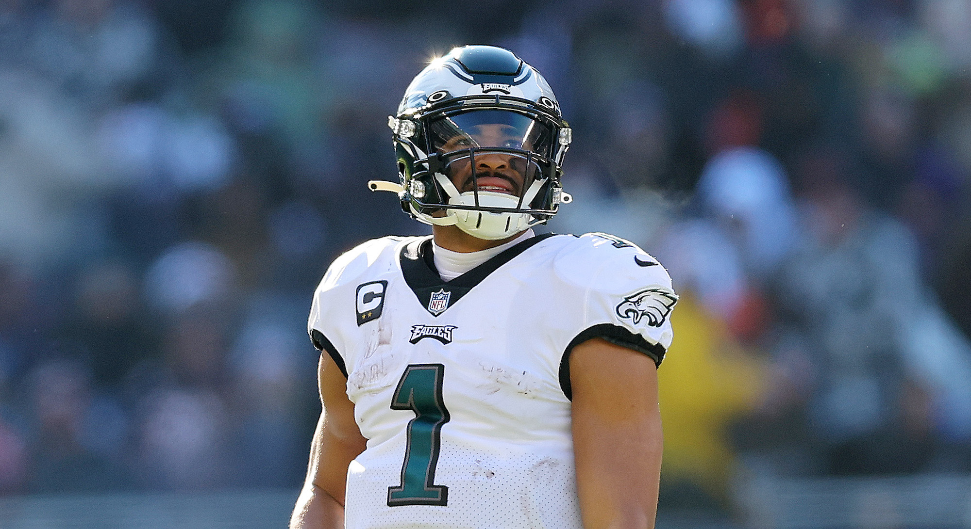 Jalen Hurts was intercepted twice in nailbiter against the lowly Bears - is  it time to give Minshew a shot? : r/eagles