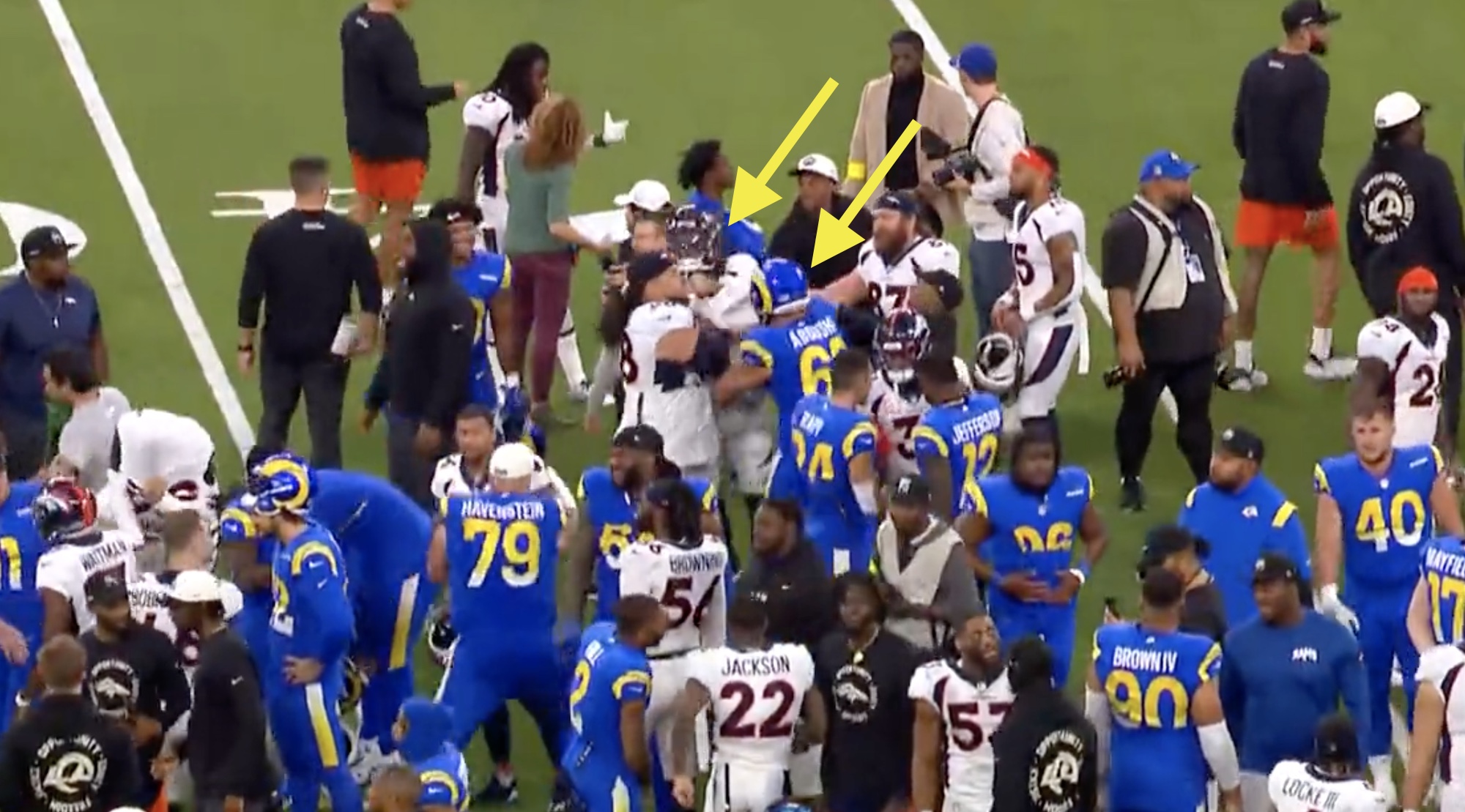 Player Suspensions from Broncos-Rams Post-Game Scuffle Rescinded