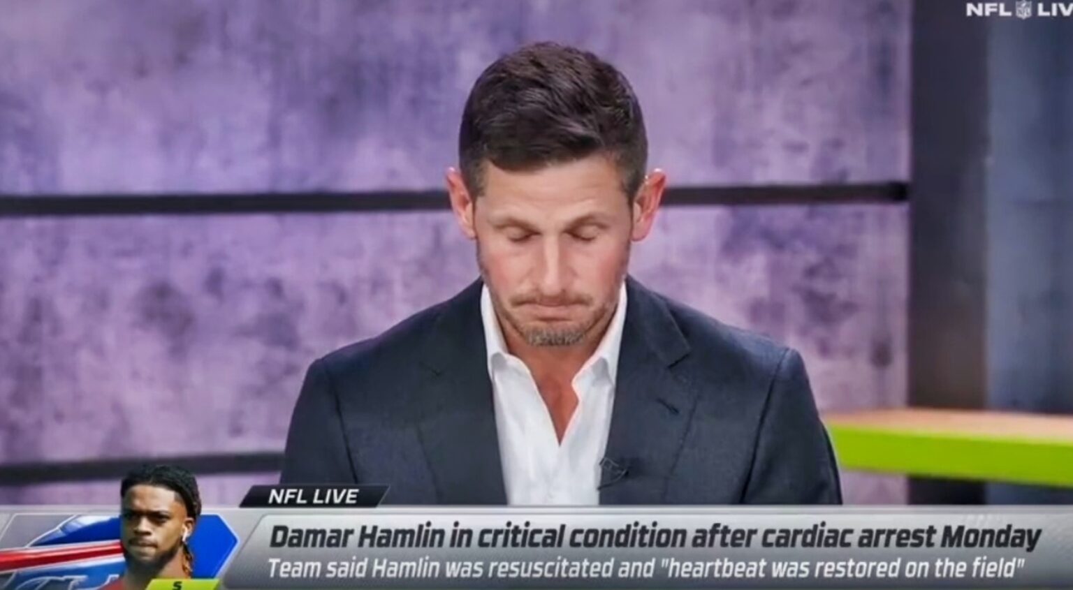 Dan Orlovsky Stopped Commentary To Pray For Damar Hamlin