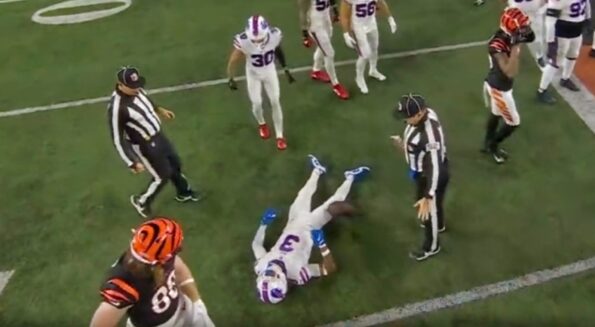 Bills-Bengals Game Suspended After Scary Damar Hamlin Injury