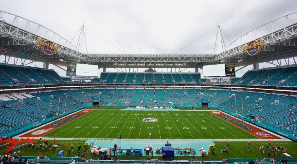 Hard Rock Stadium view