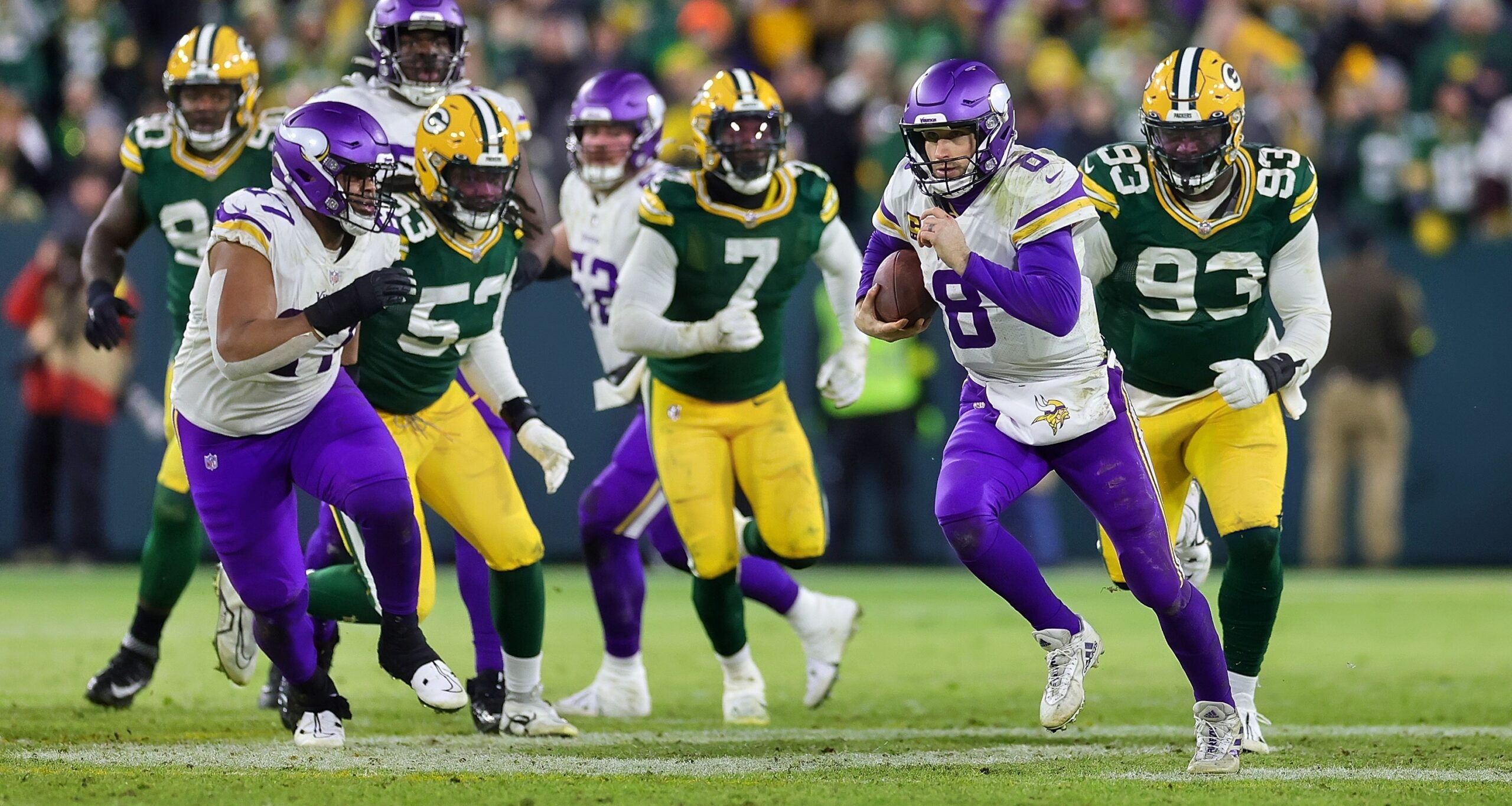 Tim Backes on X: Vikings fans on Reddit are legitimately suggesting a  conspiracy theory in which the Packers overwatered the middle of the field  in a way that would somehow affect only