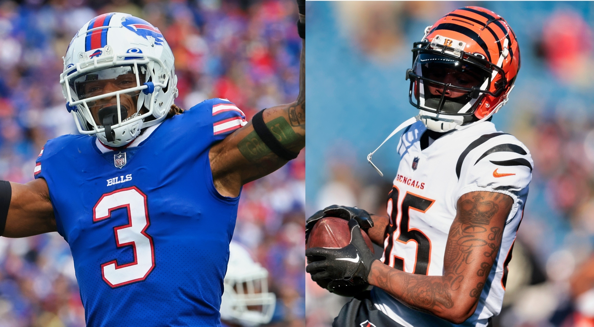 Bengals' Tee Higgins got word that Bills' Damar Hamlin is awake. Here's how  he reacted 