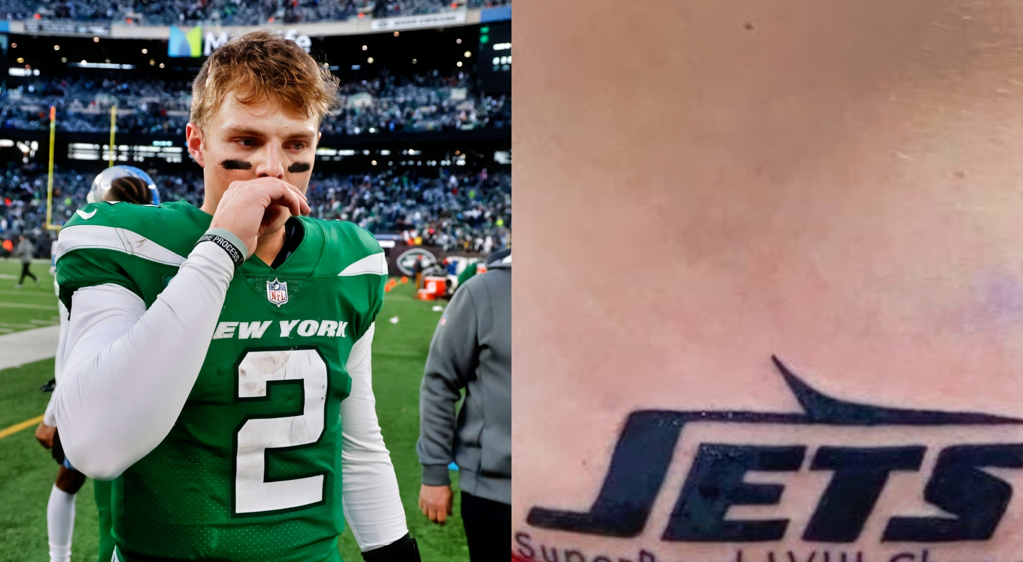 New York Jets on Twitter A temporary Jets tattoo for 49TRich on the  NYJetsCruise httpstcoDlVOkBSGBf  Twitter