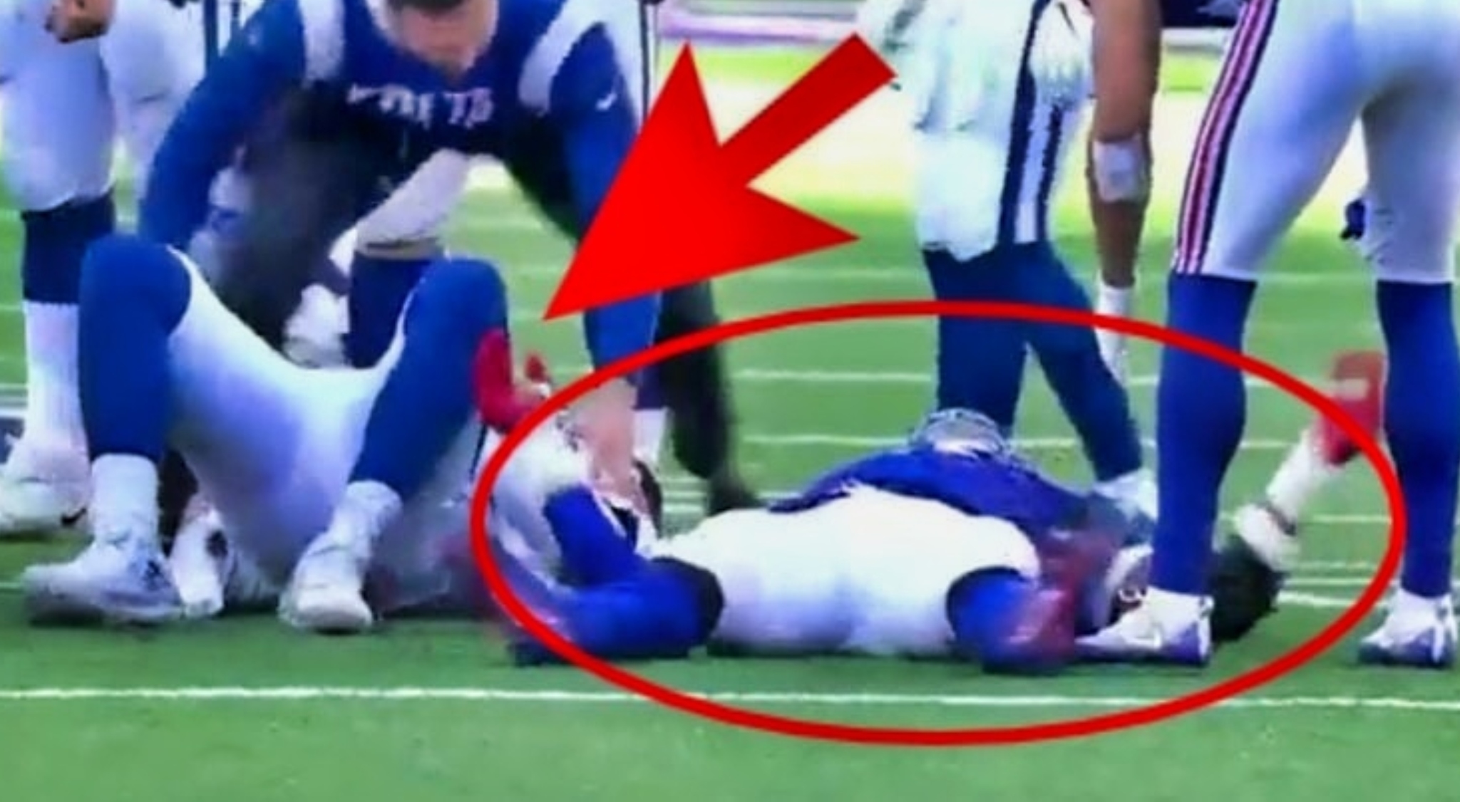 Giants' Kayvon Thibodeaux celebrates sack as Colts' Nick Foles writhes in  pain