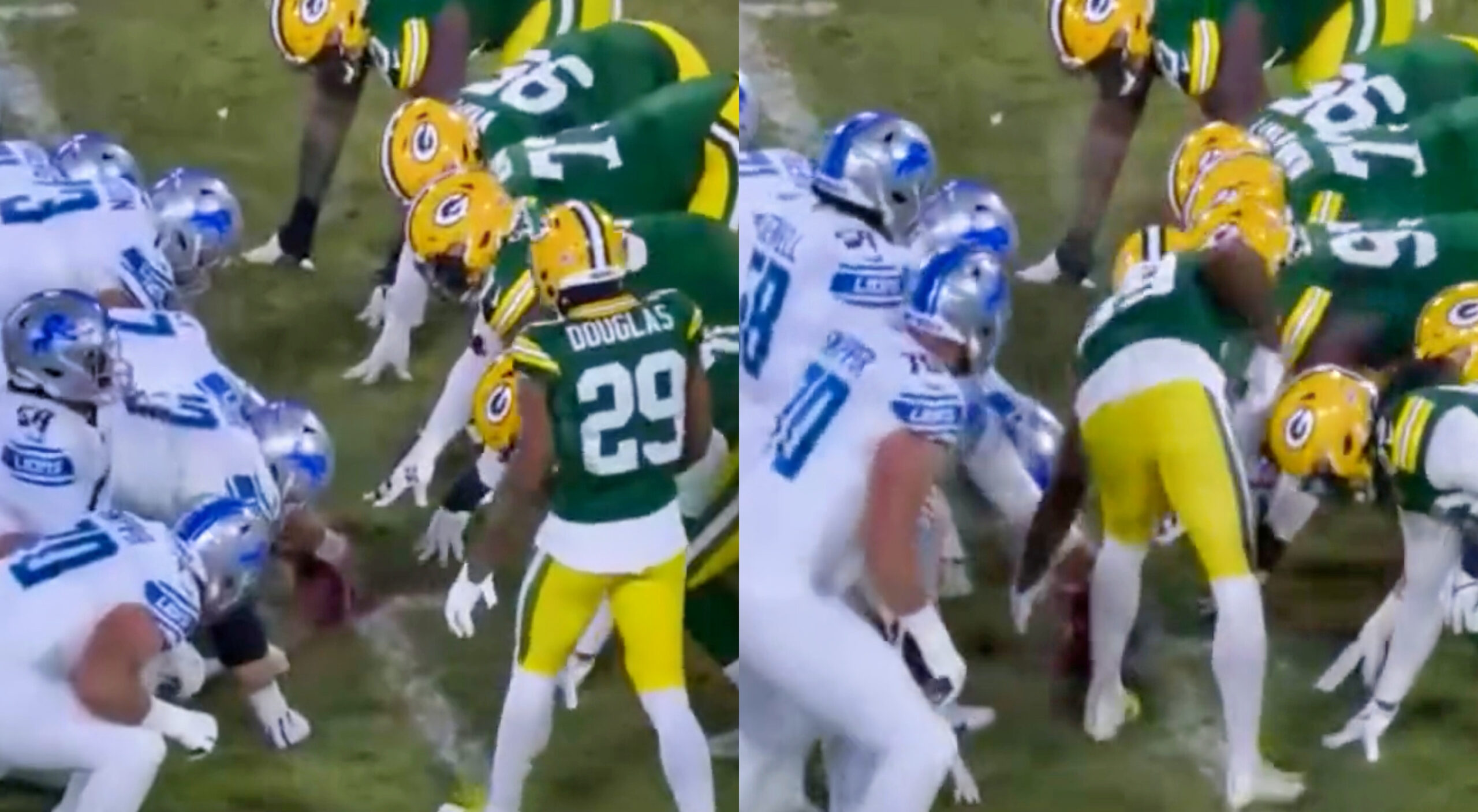 Packers' Rasul Douglas raises eyebrows with bizarre play vs Lions