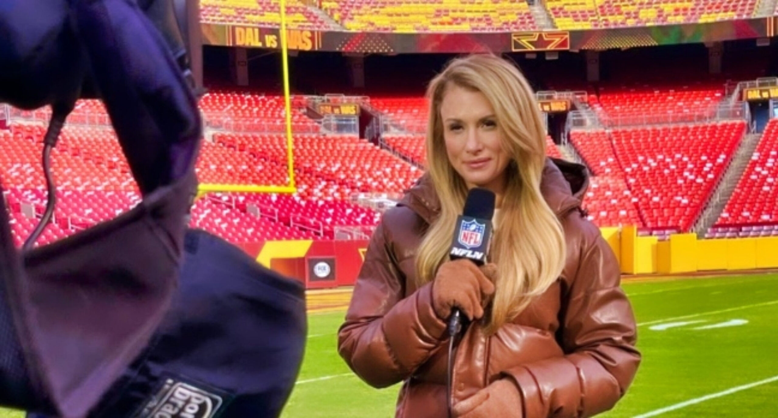 Fans Are Going Nuts Over NFL Sideline Reporter's Outfit