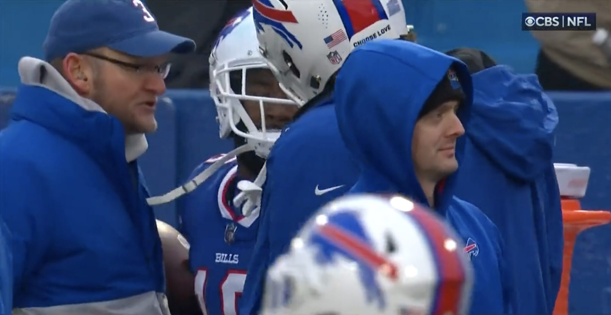 Josh Allen Hands Ball To Bills Doc Who Gave Damar Hamlin CPR