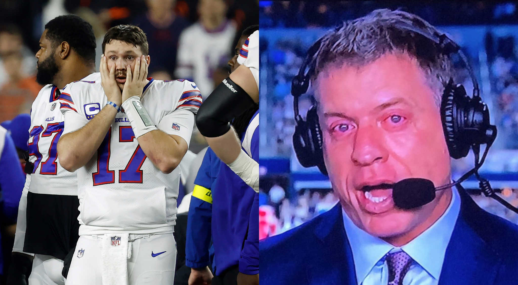 Troy Aikman makes first comments since broadcasting Damar Hamlin incident  on MNF