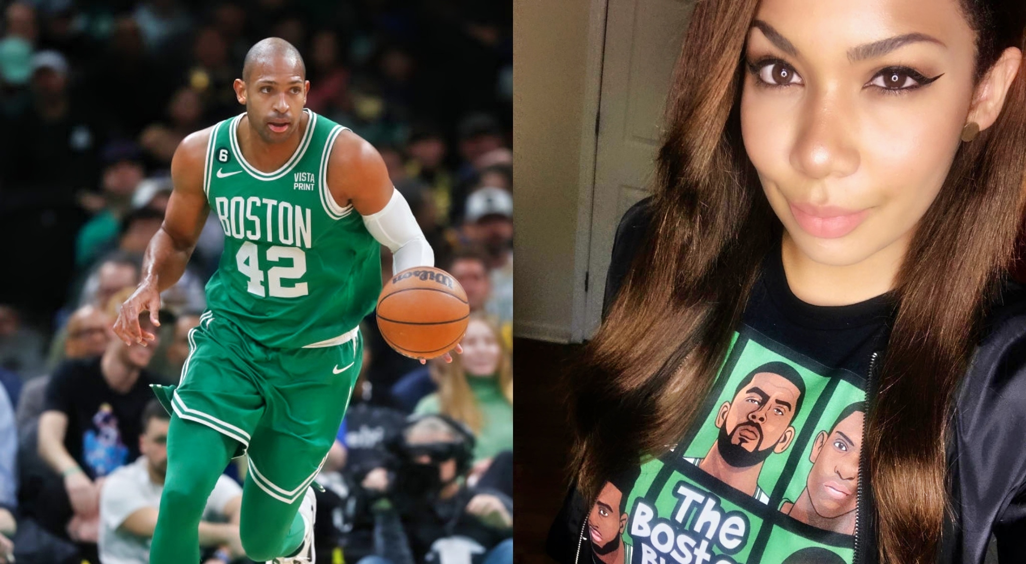 Al Horford S Sister Shares Death Sexual Assault Threats   Al Horford Anna Horford Enhanced 