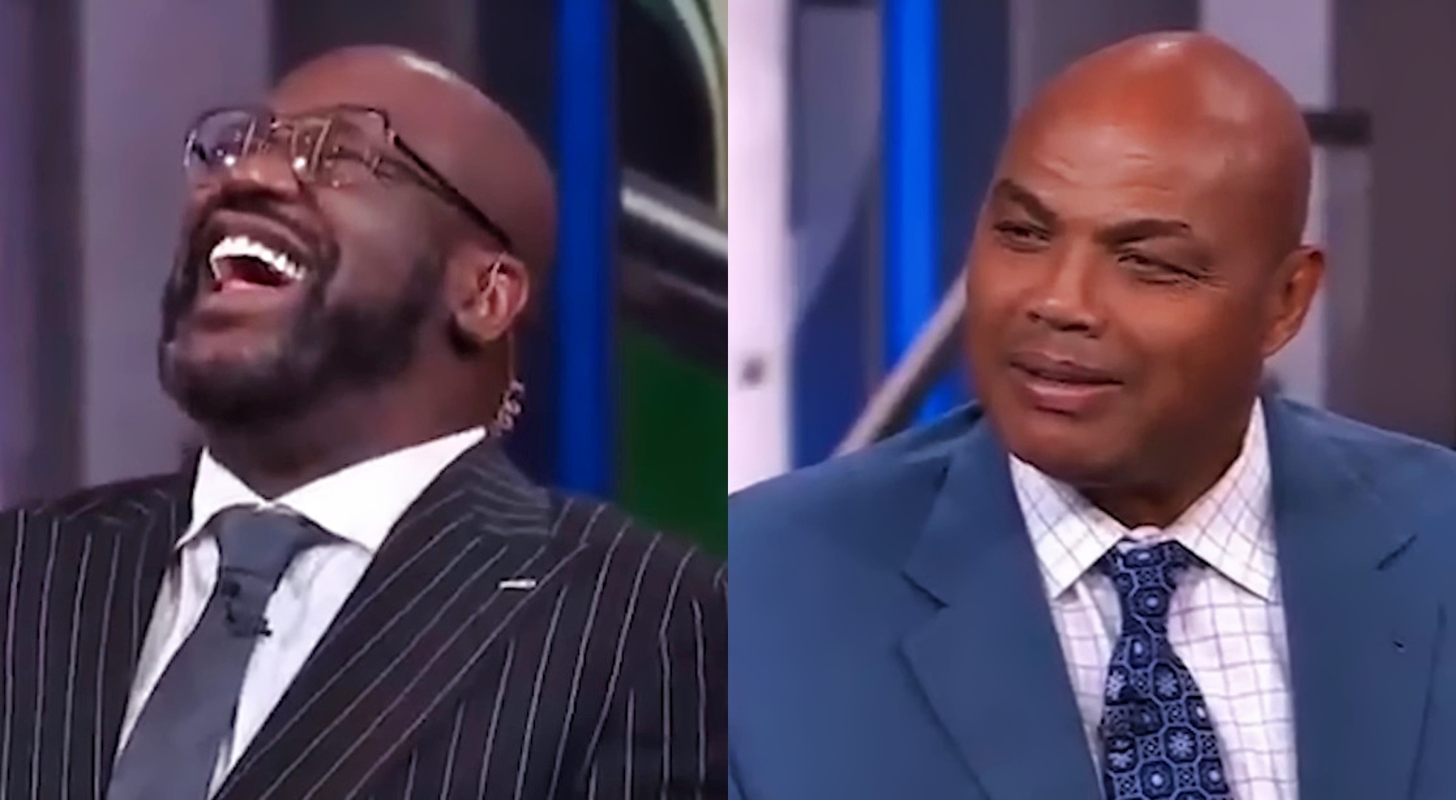 Charles Barkley & Shaq Troll Skip Bayless-Shannon Sharpe Feud