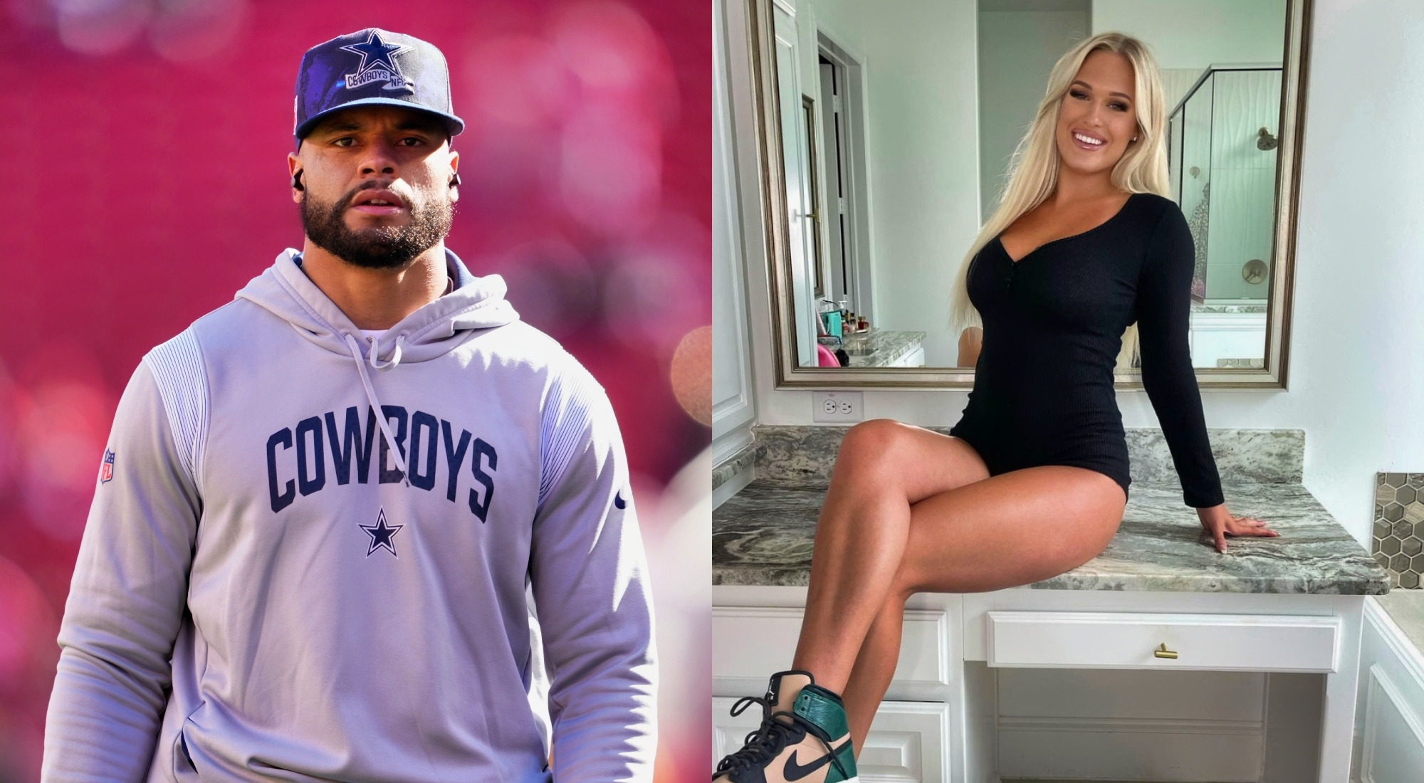 Cowboys QB Dak Prescott dating LSU swimmer Jadyn Jannasch