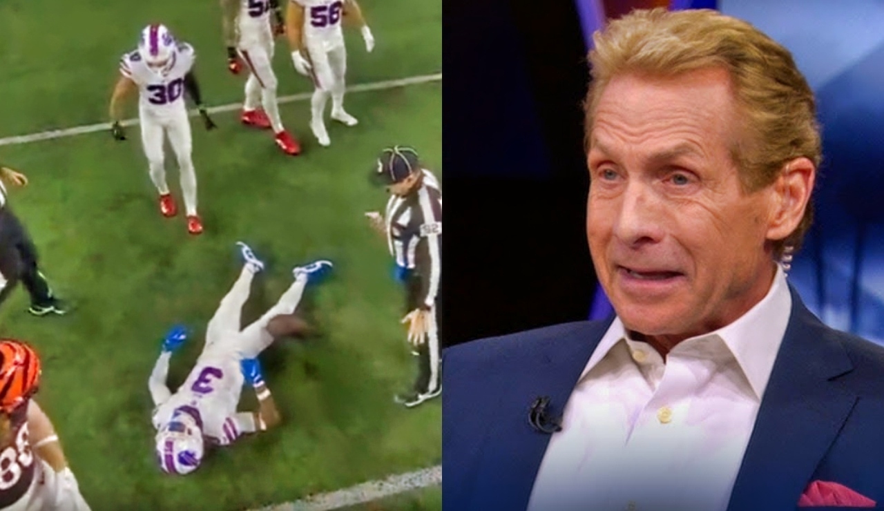 Sports stars blast Skip Bayless for Damar Hamlin tweet