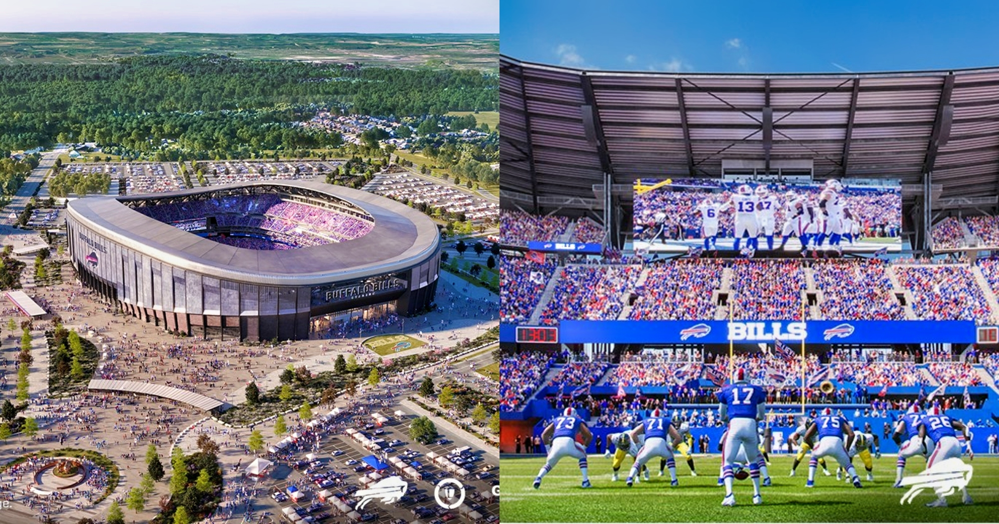 Bills reveal renderings of 'New Bills Stadium': In Pictures 