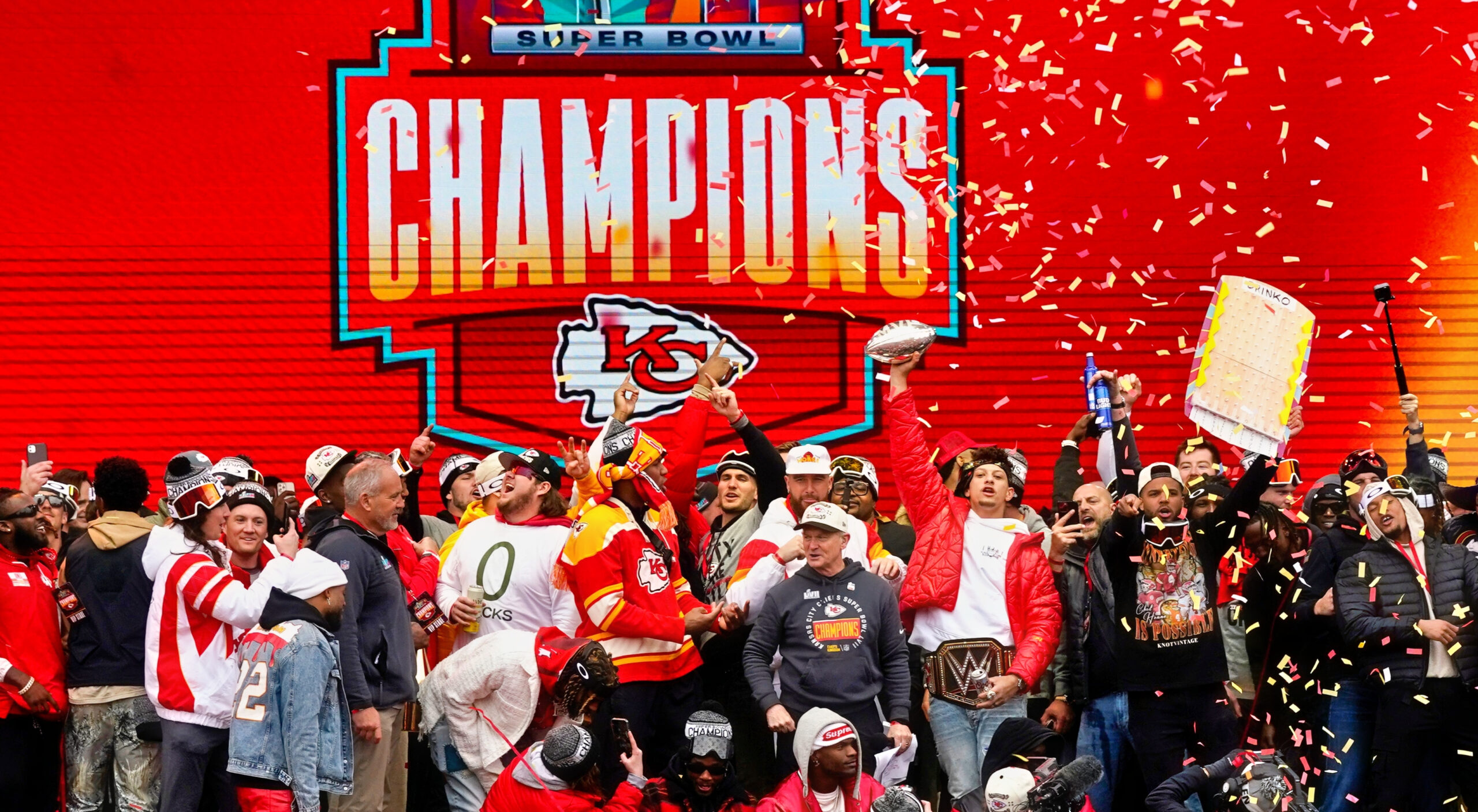 Kansas City Chiefs Player Wheelchaired From Super Bowl Parade