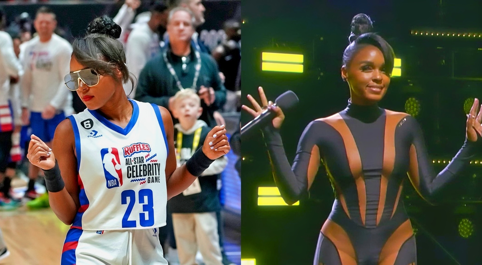 Janelle Monae Wore Incredibly Racy Outfit At Nba All Star Game