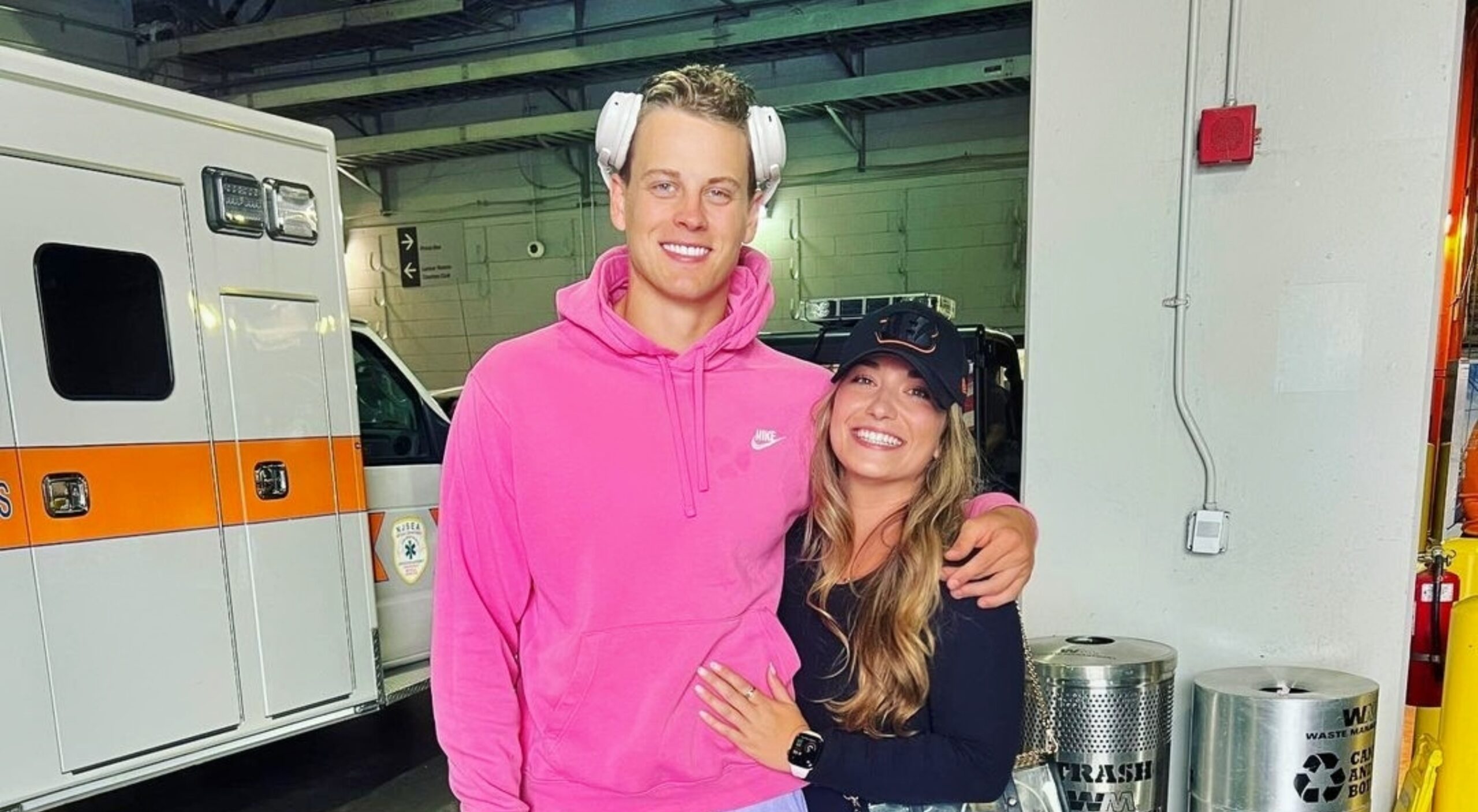 Joe Burrow & GF Olivia Holzmacher Reveal Offseason Hobby