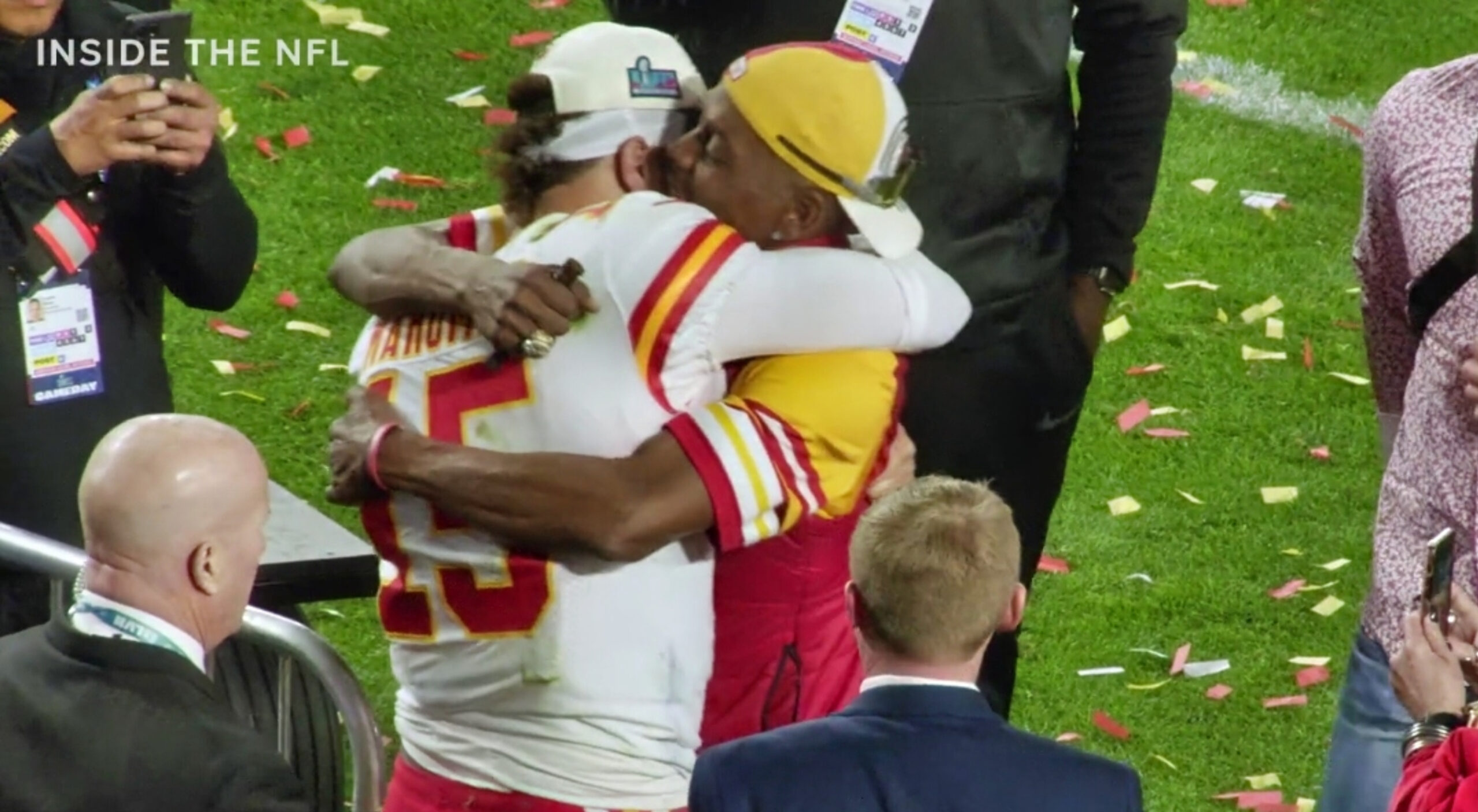 VIDEO: Revisiting the Amazing Moment Patrick Mahomes Shared With His Father  After the Super Bowl