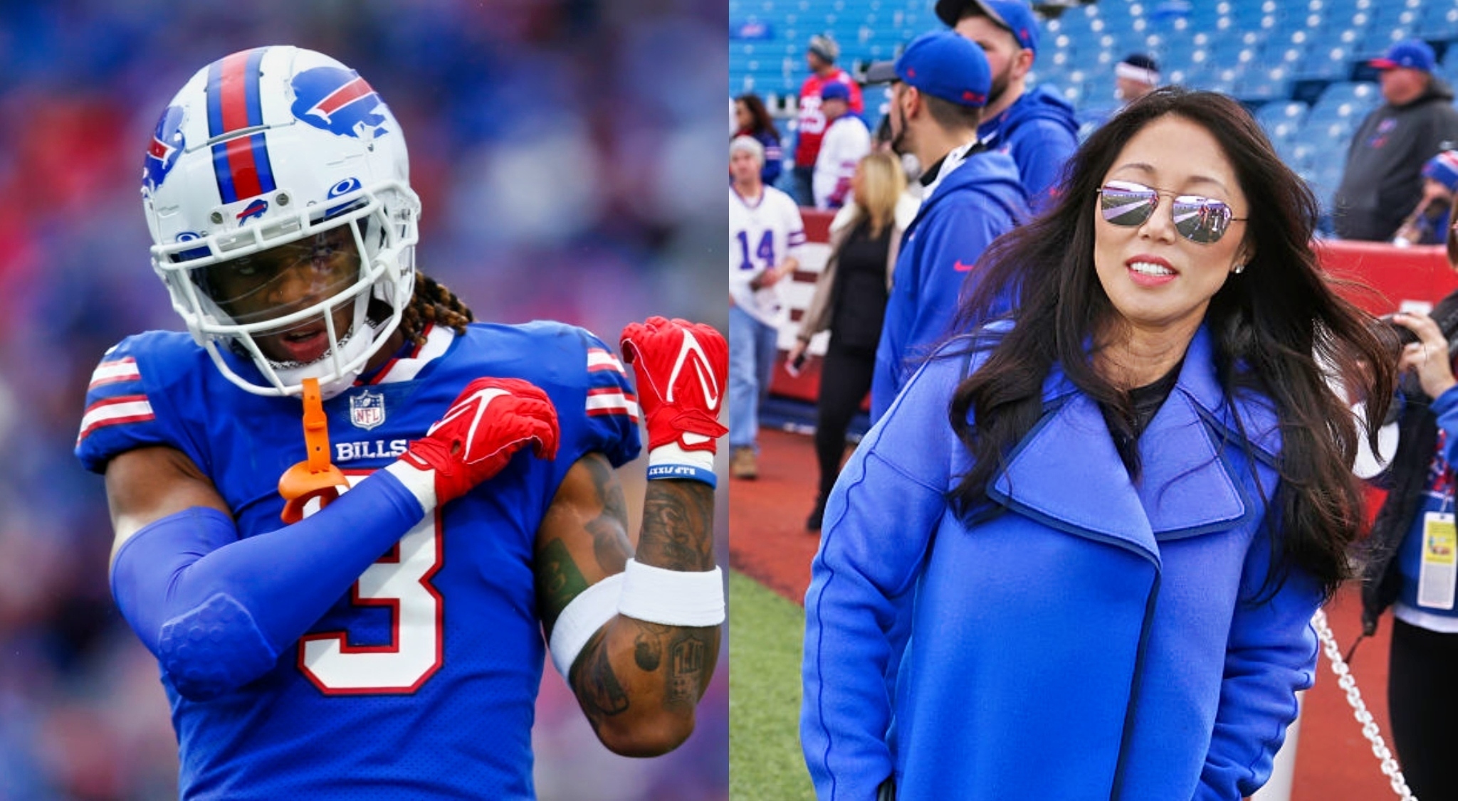 Damar Hamlin Sends Strong Message to Kim Pegula's Daughter