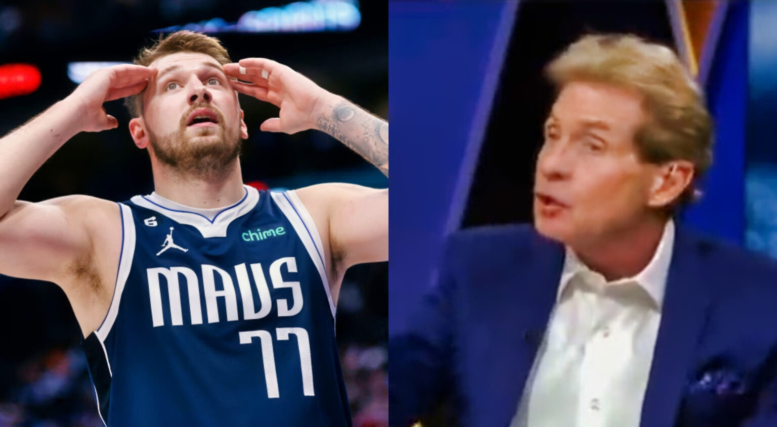 Skip Bayless Scolded Luka Doncic About 'Bitching' About Fouls