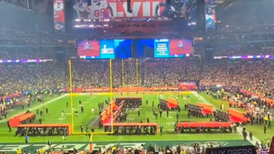 rihanna set super bowl view