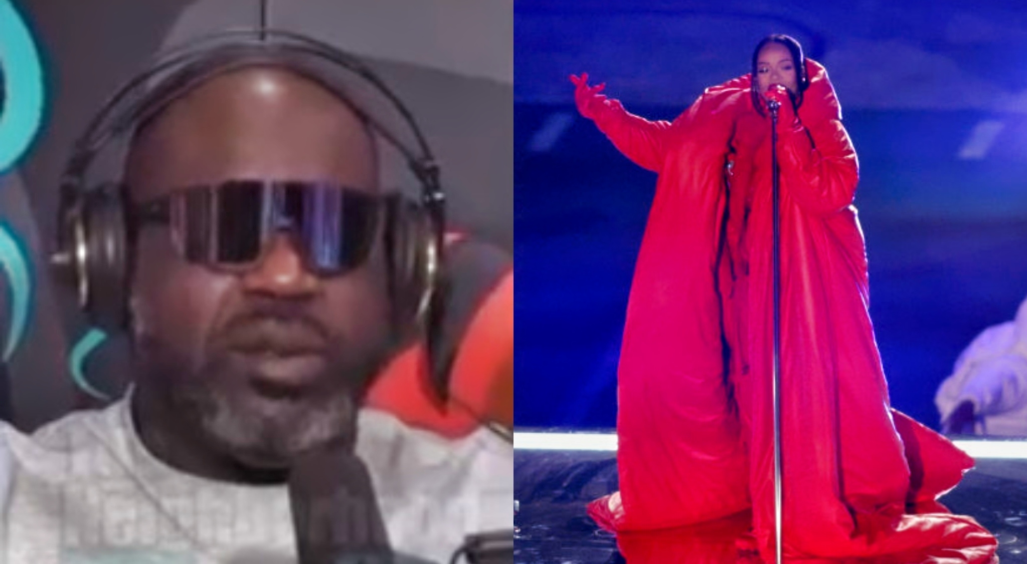 Shaq Praises Rihanna's SB's Performance, Tells Critics To STFU