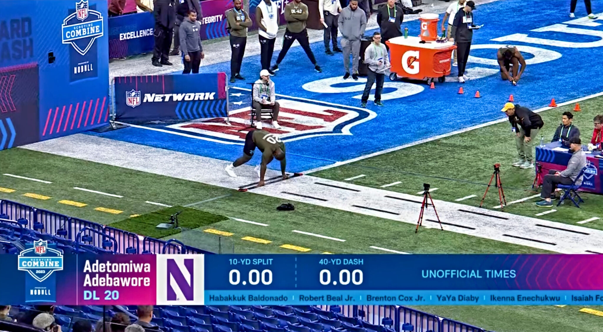 Adetomiwa Adebawore Ran Insane 40Yard Dash Time At Combine