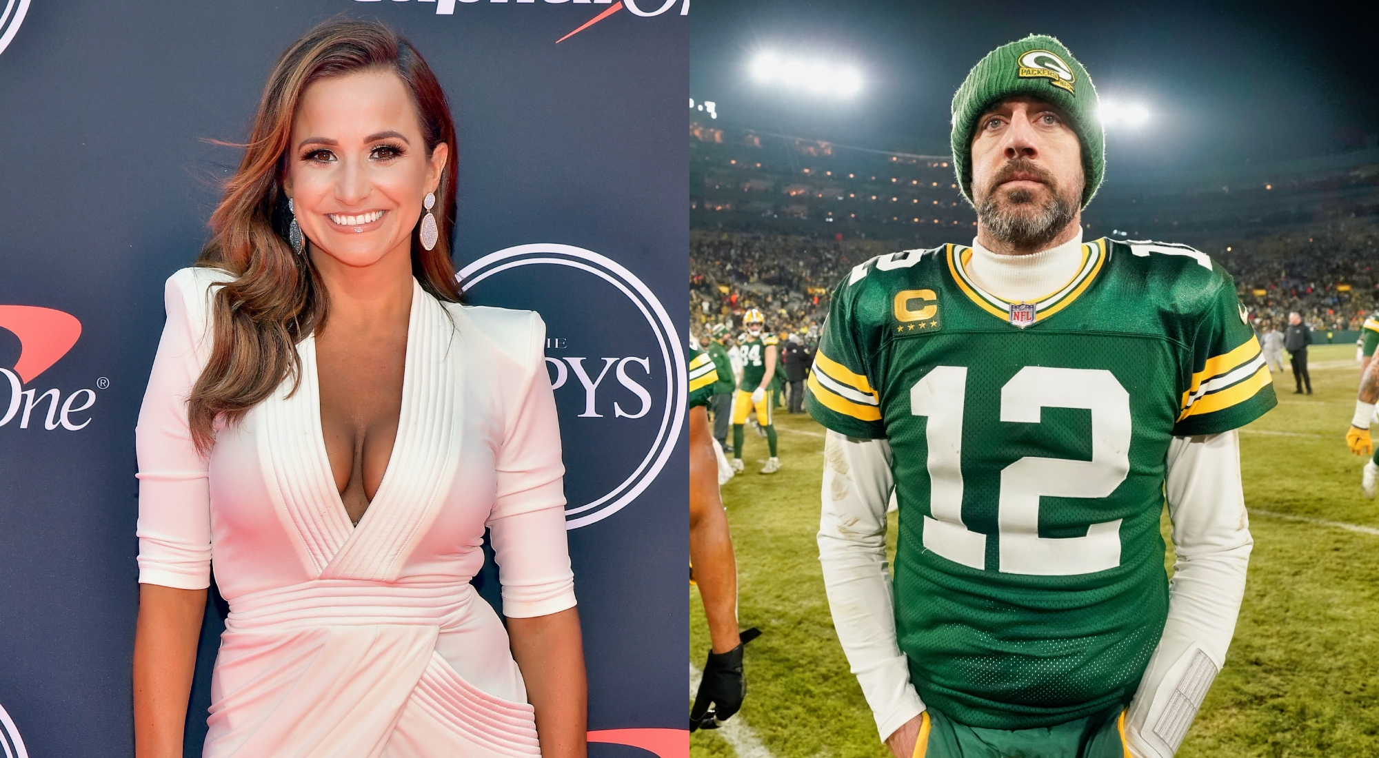 Aaron Rodgers calls out ESPN's Adam Schefter, Dianna Russini for