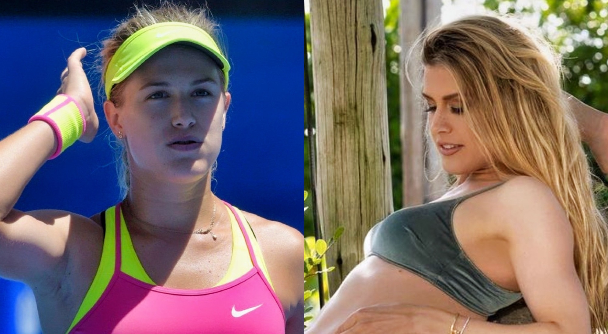 Genie Bouchard Strips Down To Her Bikini St Patricks Day