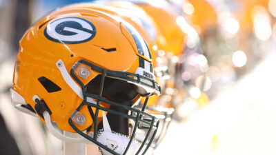 Green Bay Packers helmets