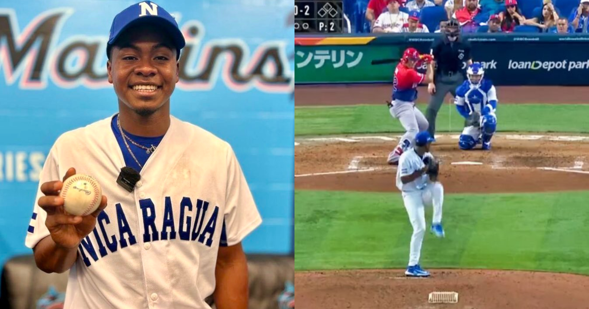 Nicaragua pitcher signs with MLB's Tigers after 1 WBC inning
