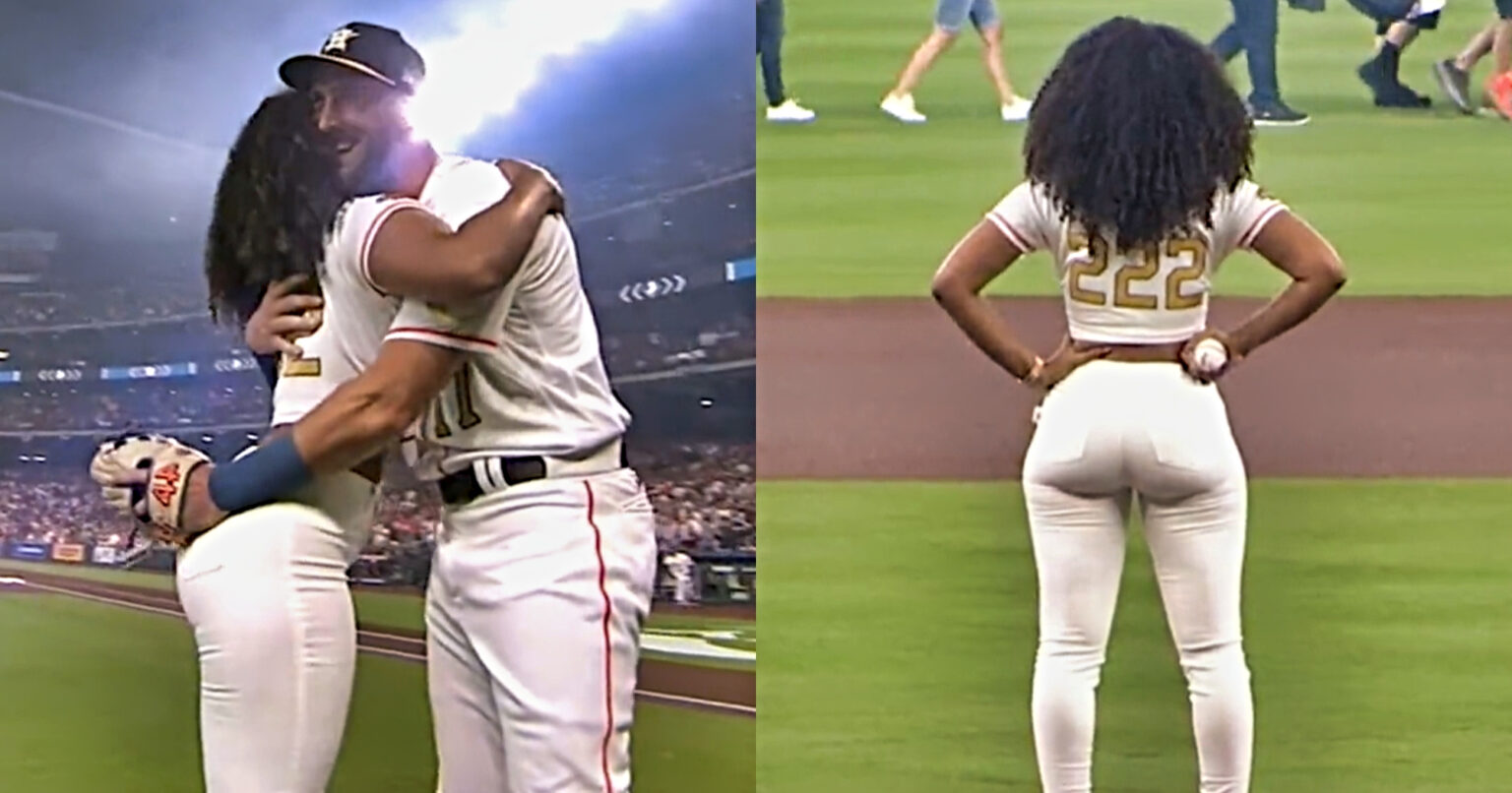 Megan Thee Stallion Throws Out St Pitch Before Astros Game