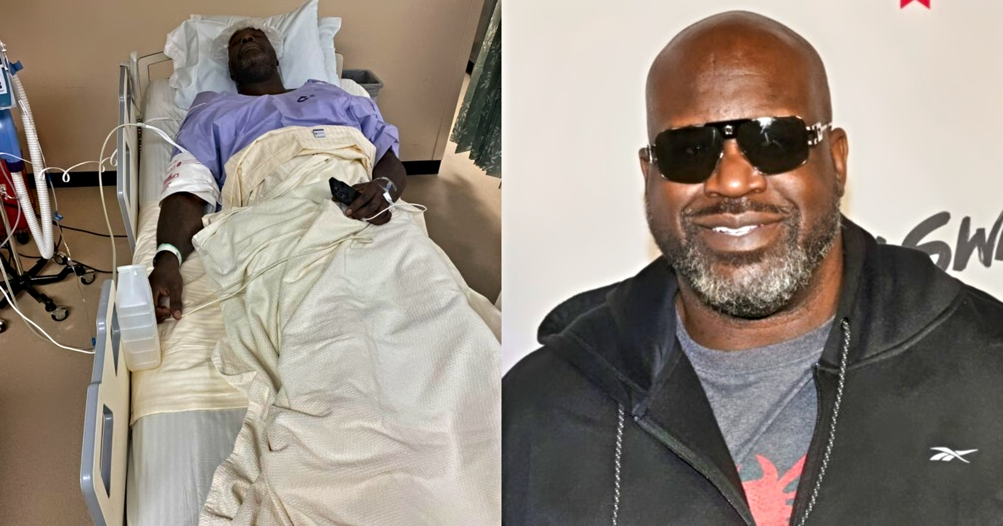 Shaq Jokes He Got A BBL After Hospital Photo