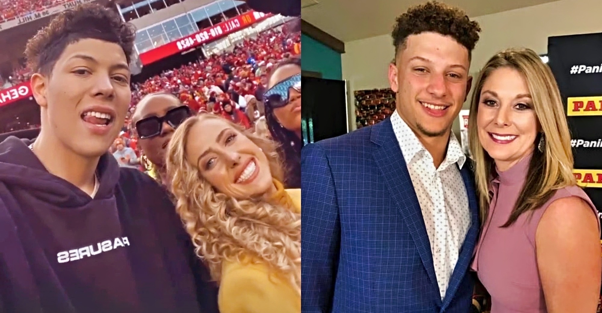 Randi Mahomes enjoys some time with her family in Las Vegas