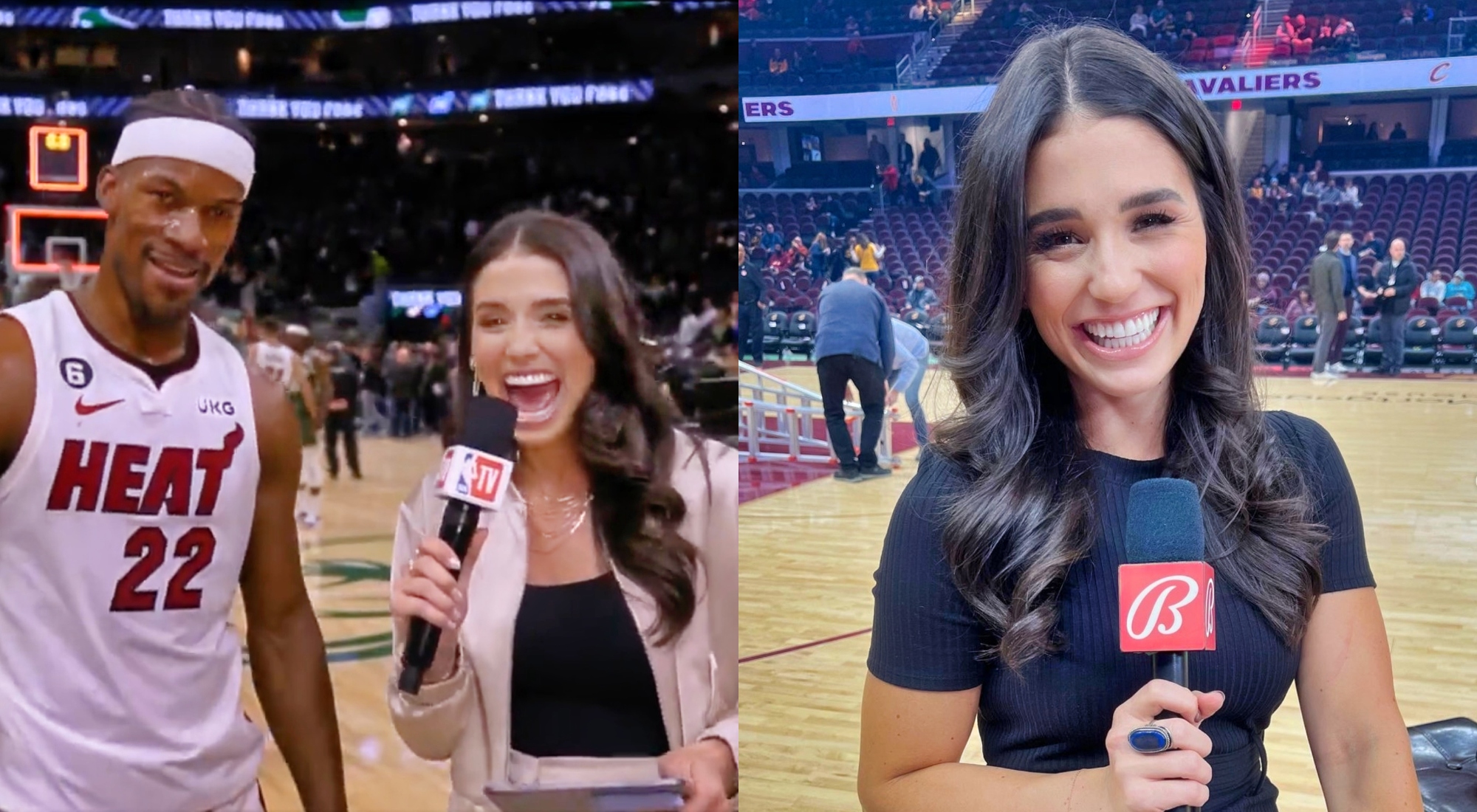 NBA Fans Drooling Over Sideline Reporter Ashley ShaAhmadi